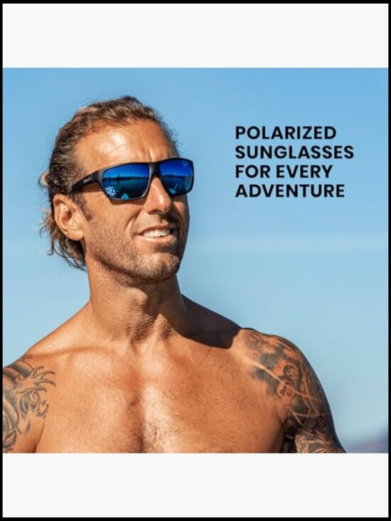 Polarized Sunglasses with UV Protection for Outdoor Adventures